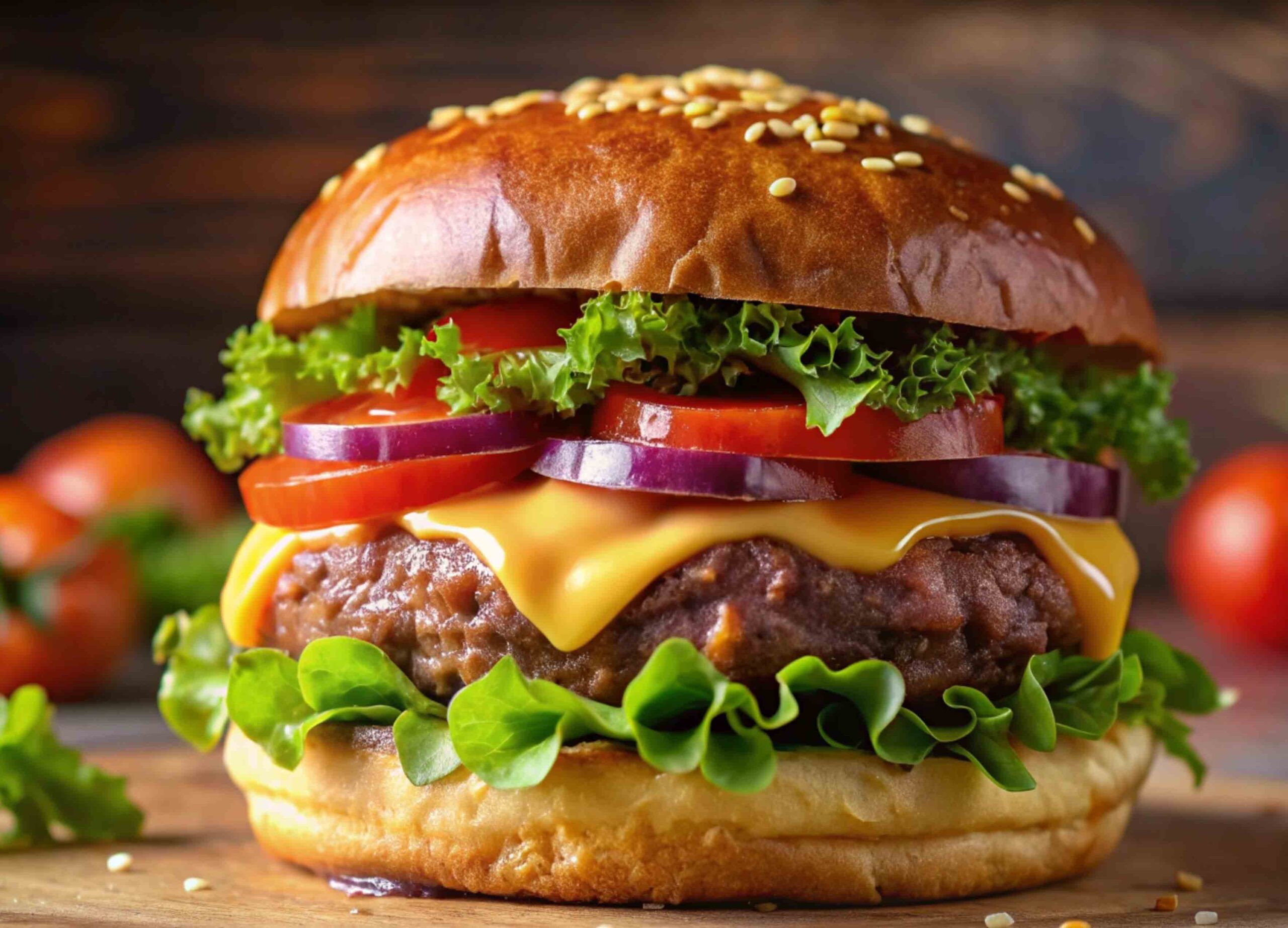 Burger-cheeseburger